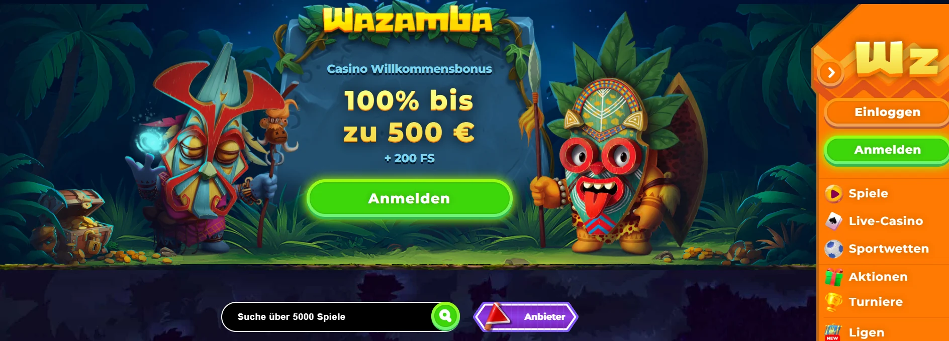Online Casino Anbieter Österreich Wazamba Casino
